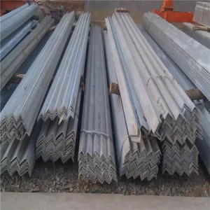 Hot Rolled Carbon Steel Angle Bar Black Surface Angle Steel For Engineering Structure