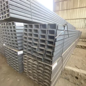 Hot Rolled Carbon Steel Channel Section for Railway Infrastructure and Transportation Equipment Frame Fabrication