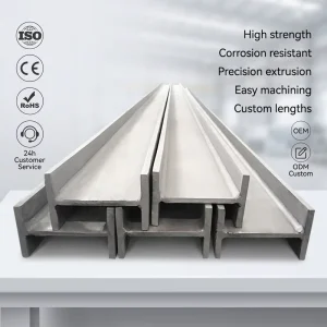 Hot Rolled Carbon Steel H Beam IPE 80 600 EN 10365 S235JR S355JR Q235 ASTM BS for Construction Building Frame