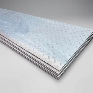 Hot Rolled Carbon Steel Tread Plate 2-6mm Thick 1500*6000mm Q195 Material Teardrop Pattern