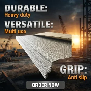 Hot Rolled Checkered 316L BA Surface Stainless Steel Plate Tread Plate Construction Floor Anti-Slip Step Platform Welding