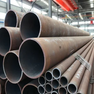 Hot Rolled ERW Welded Carbon Steel Pipe 10# 20# 45# Material for Mechanical Components and Machinery Parts Manufacturing Use
