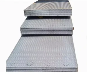 Hot Rolled Embossed Checkered Stainless Steel 304 316L Anti-Slip Stair Tread Plate for Industrial Walkways Truck