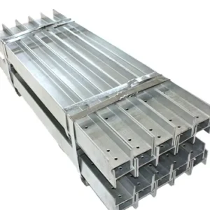 Hot Rolled H Beam Steel A36 A572 Q235B G250 S235JR SS400 Structural Steel Beam for Metal Carport Custom Size ASTM