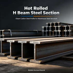 Hot Rolled H Beam Steel Section I Beam Carbon Steel Profile for Warehouse Steel Structure