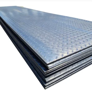 Hot Rolled Heavy Duty ASTM A36 6mm 8mm 10mm Diamond Checkered Carbon Steel Plate Sheet for Truck Ramp Container Floor