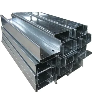 Hot Rolled Ms C Channel Steel Galvanized Steel C Channel Purlins