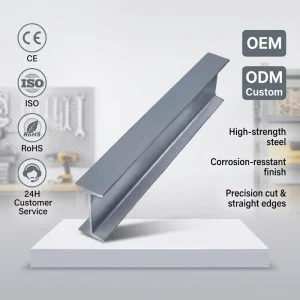 Hot Rolled Q235 Q235B Structural Steel H Beam ASTM DIN Standard for Building Construction 8 64mm Flange Thickness HUAZHI Brand