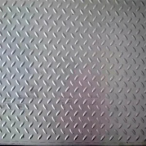 Hot Rolled Stainless Steel Checkered Plate Raised Teardrop Embossed Sheet for Stair Tread