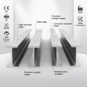 Hot Rolled Steel H Beam Q235B ASTM Standard Building Material Cutting Welding Services Manufacturer SS400 A36 Profile HUAZHI
