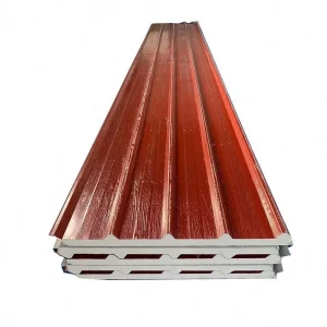 Hot Sandwich Panels Certified PU Polyurethane Insulated Roof and Wall Pu Sandwich Panel