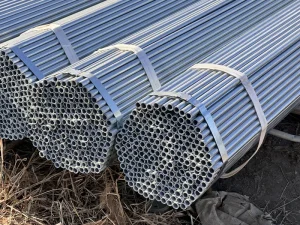 Hot Selling Anti Rust ASTM A53 Q235B Hot Dipped Galvanized Round Steel Pipe GI Tube for Construction Water Supply & Fence Post