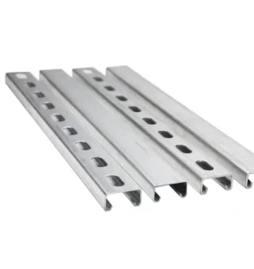 Hot Selling C Type Channel Steel Profile Zinc Aluminum Magnesium Single C Steel Steel Unistrut Channels