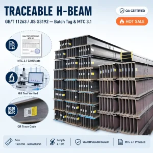 Hot Selling H-beam Steel Structure Steel Profile Steel HEA120 HEB300 IPE240 IPE300 W12X26 W14X30 S355J2H 6m-12m