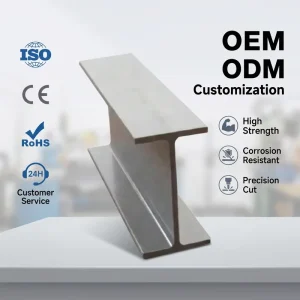 Hot Selling Hot Rolled ASTM Standard Q345/SS400/A36 Grade H Beam Steel Structure Steel Bridge HW HN IPE IPN H Section Profile