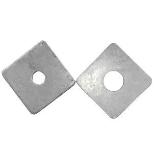 Hot dip Galvanised square Washers Low Price Made in China