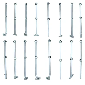 Hot dip Galvanized Steel Hollow Sphere Welded Columns Industrial Design Stock for Power Plant Platform