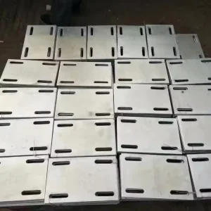 Hot dip galvanized base plate Embedded steel plate Carbon steel Prefabricated concrete component board