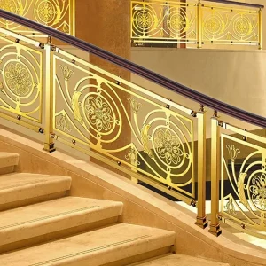 Hotel Villa Design Modern Luxury Staircase Railings Stainless Steel