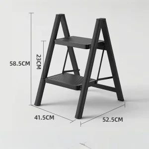 Household Carbon Steel Ladder Reinforced Folding Ladder for Home Manufacturer Direct Ladder for Sale