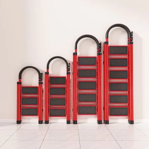 Household Folding Ladder Foldable Easy Store Step Ladder Indoor Modern Ladder Agility Ladder Set