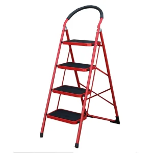 Household Outdoor Steel Folding Ladder with 2-6 Steps Modern Design