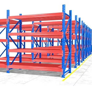 Huake Galvanized Carbon Steel Beam type Rack 5 Layer Anti Rust Customizable Dimensions European Style Warehouse Workshop