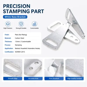 IATF16949 Certified Custom Metal Stamping Bracket Automotive Mounting Support Angle Bracket OEM ODM Steel Stainless