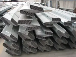 ISI ASTM JIS Standard Hot Rolled Z Shape Steel Purlin Custom Sizes For Construction & Industrial Framing