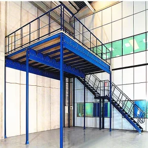 ISO CE Certificated Supplier Muti Level Steel Mezzanine Floor Rack Prefabricated Steel Platform