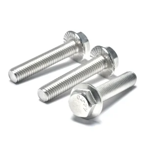 ISO9001 Certified DIN 6921 Hex Flange Bolt Grade 10.9 M8 M10 M12 Flanged Bolts Zinc Plated Structural Fastener
