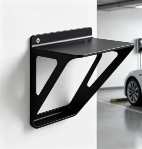 ISO9001 Certified ODM OEM Sheet Metal Bracket Charging Station Floating Shelf Wall Mount Laser Cut Welded Powder Coated