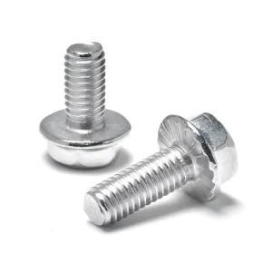 ISO9001 ISO14001 DIN 6921 Hex Flange Bolt Grade 10.9 M8 M10 M12 Zinc Plated Flanged Head Bolts Structural Fastener