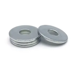In Stock Customized M8 M10 M12 SS304 10mm Stainless Steel Galvanized Flat Washer DIN125