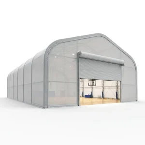 Indoor Court Fabric Structure Wide Span Natural Light Membrane Dome
