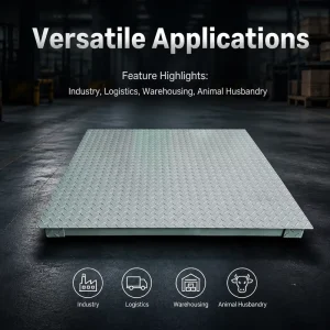 Industrial 10t Heavy Duty Electronic Floor Scale Digital Platform Scale for Industrial Logistics