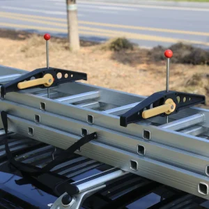 Industrial Aluminum Ladder Stabilizer & Standoff for Roof Gutter & Wall Sturdy Non Slip Home Use Ladder Accessories