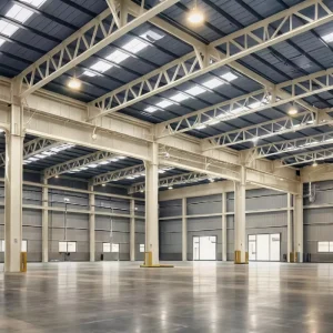 Industrial Commercial Factory Prefabricated Metal Frame Structure Building Workshop Warehouse Steel Shed Portal Frame