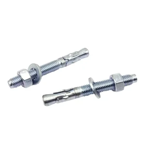 Industrial Construction Steel Expansion Wedge Anchor Zinc Plated Bolt Anchor Concrete Anchor Inch High Capacity