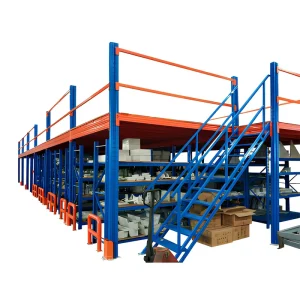 Industrial Customized Steel Structure Racks Supported Multi tier Loft Mezzanine Floor Platform Racking