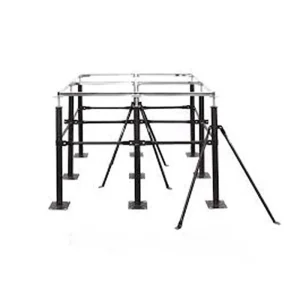 Industrial Design Anti-Seismic Galvanized Steel Pedestal Easy Installation Solid Stringer for Flooring Accessories