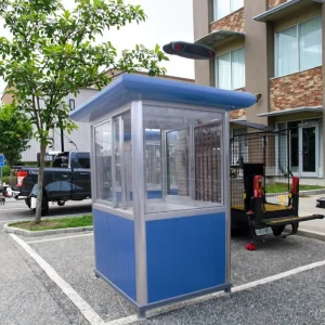 Industrial Design Steel Structure Factory Guard House Rainproof Eaves Office Building Carport