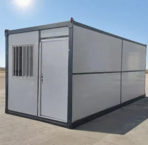 Industrial Folding Container House Breathable Steel Sandwich Panel Quick Assembly Modern Design for Outdoor Use