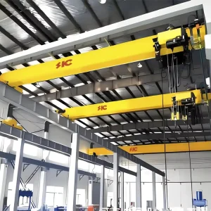 Industrial Grade 5 Ton 16 Ton 20 Ton Single Beam Overhead Crane for Factory Material Transfer System
