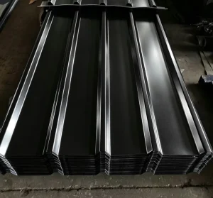 Industrial Grade AZ41 AZ60 Color Coated SGCC Corrugated Steel Roof Panels Full Hard 0.2 1mm Thickness Model 800 970 CE