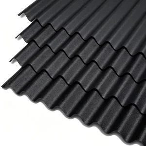 Industrial Grade AZ41~AZ60 Color Coated SGCC Corrugated Steel Roof Panels Full Hard 0.2-1mm Thickness Model Cutting