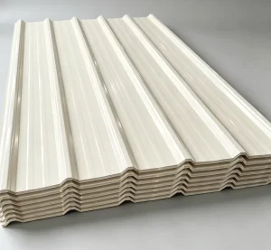 Industrial Grade Color Coated Cold Rolled AZ41 AZ60 Corrugated Steel Roofing Sheets Full Hard 0.2 1mm Thickness Cutting