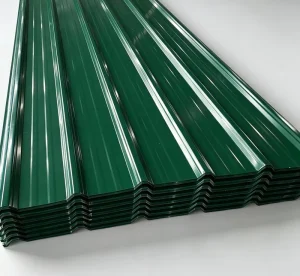 Industrial Grade Color Coated Cold Rolled AZ41 AZ60 Corrugated Steel Roofing Sheets Full Hard 0.2 1mm Thickness EN Cutting