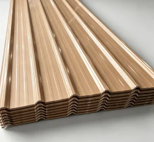 Industrial Grade Color Coated Cold Rolled AZ41 AZ60 Corrugated Steel Roofing Sheets Full Hard 0.2 1mm Thickness EN Cutting