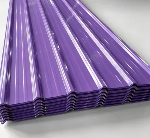Industrial Grade Color Coated Cold Rolled AZ41 AZ60 Corrugated Steel Roofing Sheets Full Hard 0.2 1mm Thickness EN Standard